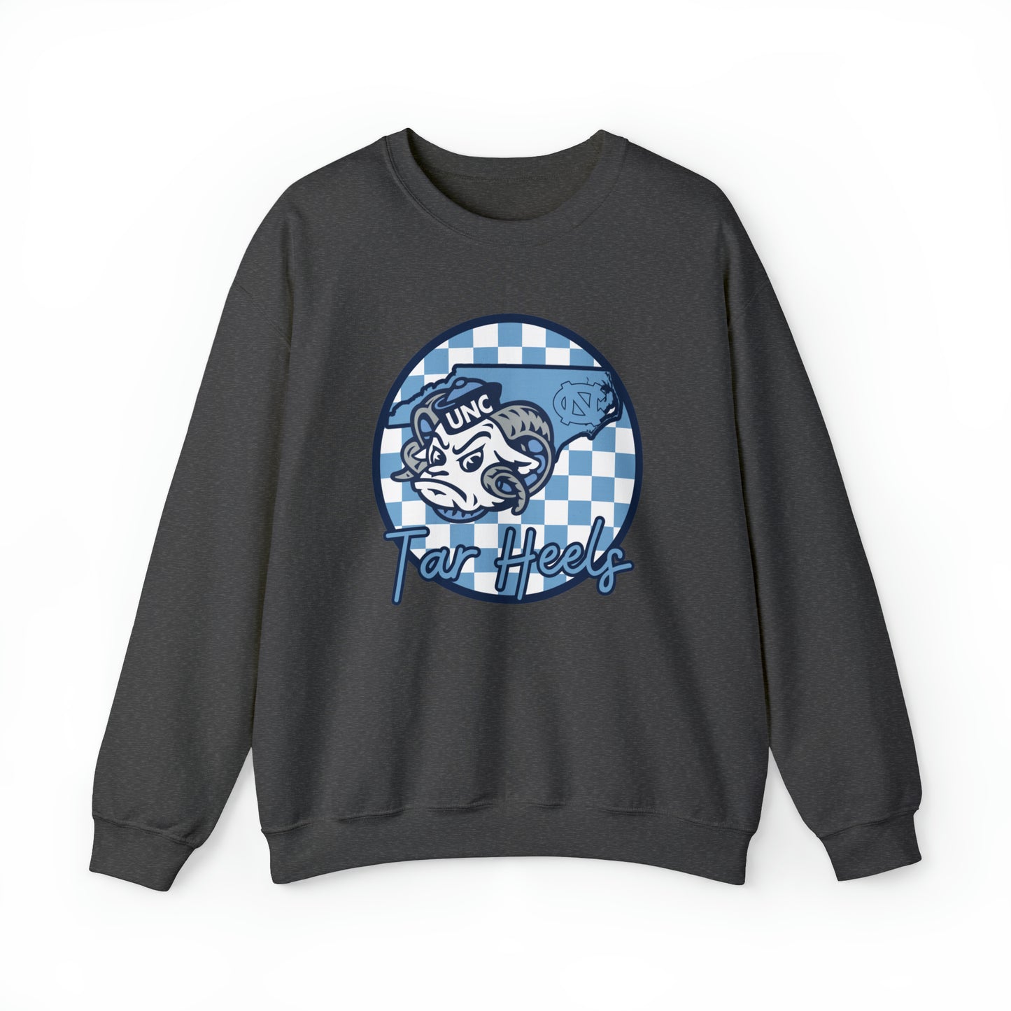 North Carolina Tar Heels Checkered Sweatshirt