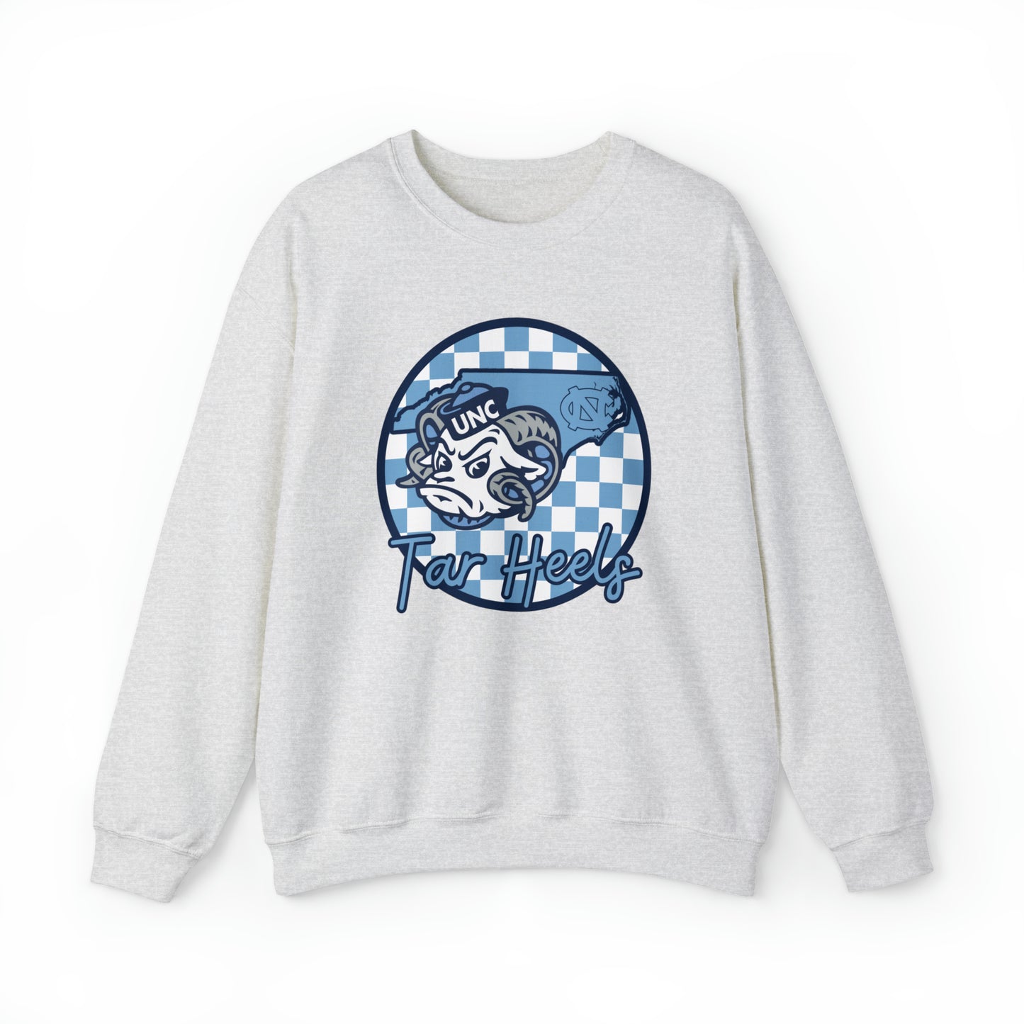 North Carolina Tar Heels Checkered Sweatshirt