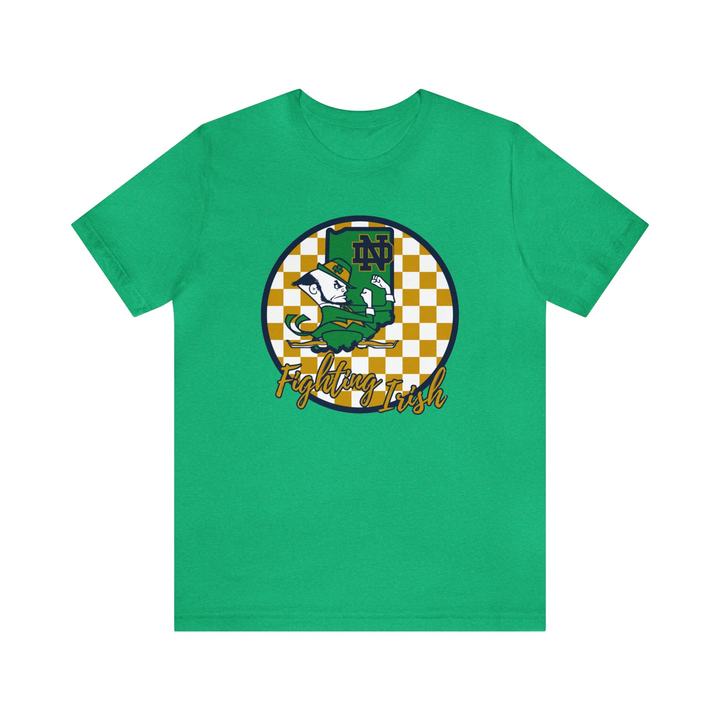 Notre Dame Fighting Irish Checkered Circle