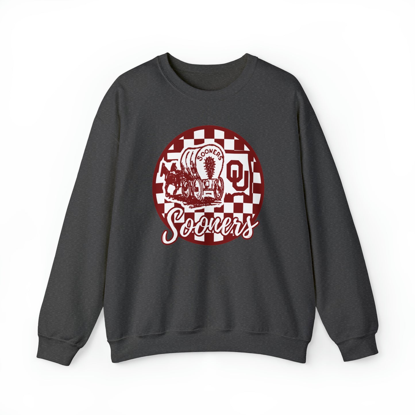 Oklahoma Sooners Checkered Sweatshirt