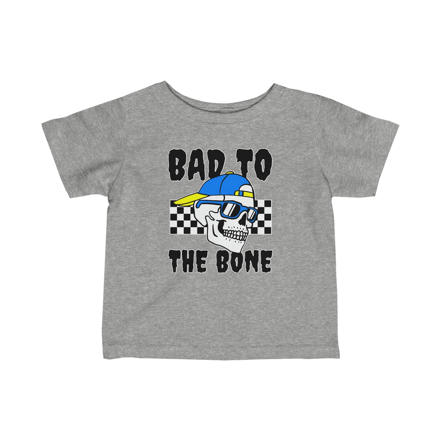 Bad to the Bone - Infant Yellow/Blue