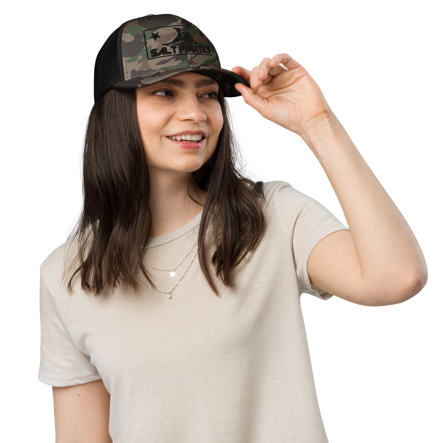 Salt Finatics Camo Snapback