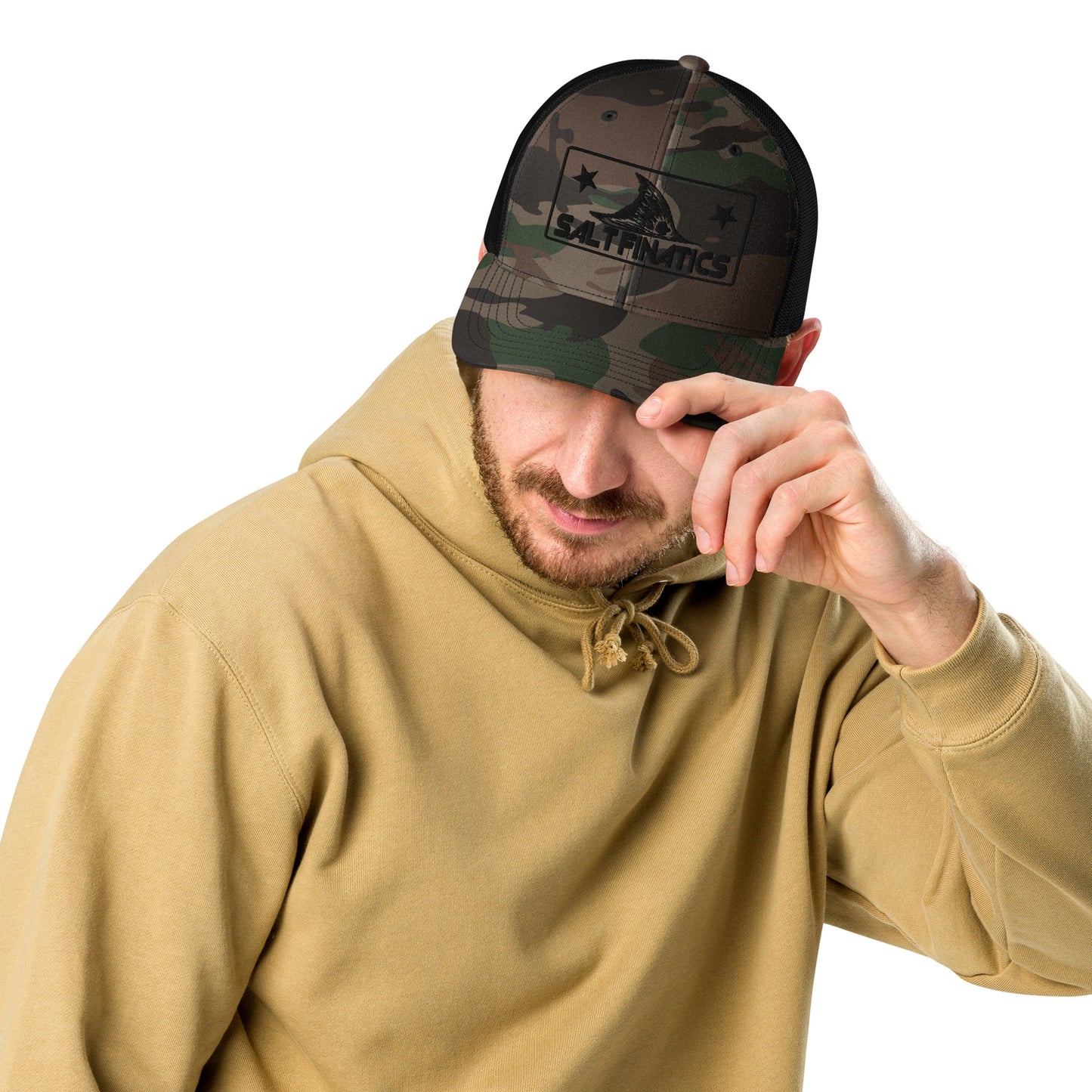 Salt Finatics Camo Snapback