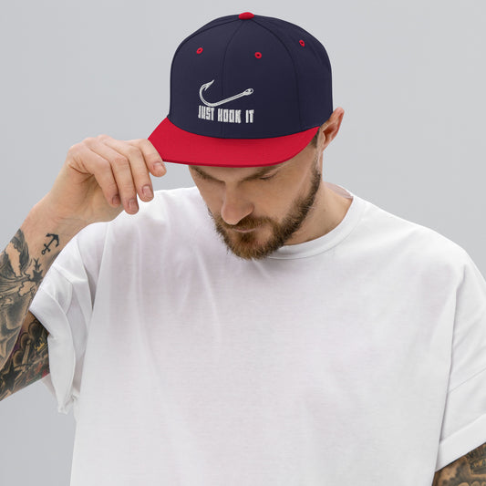 Hook It Classic Snapback - White Thread