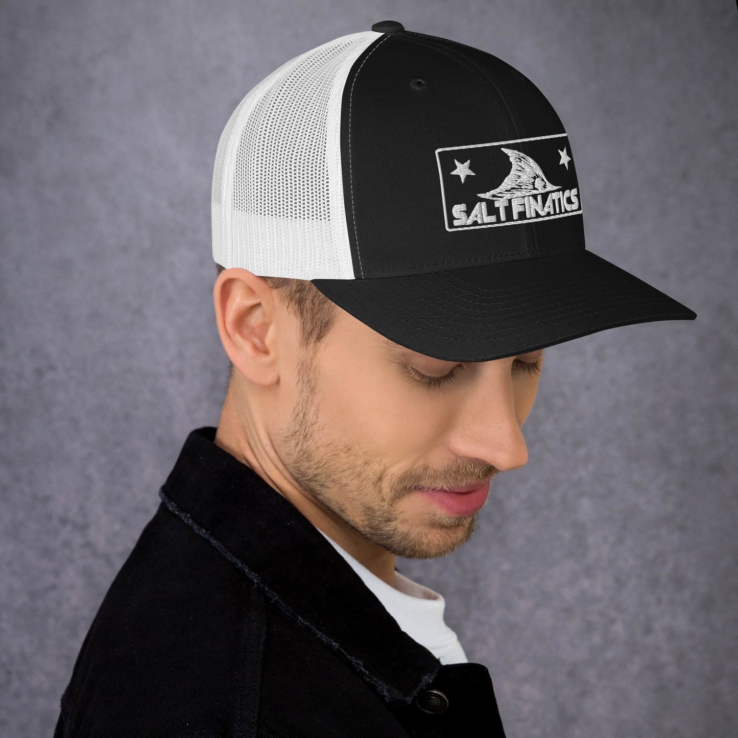 Salt Finatics Snapback Hat - White Thread