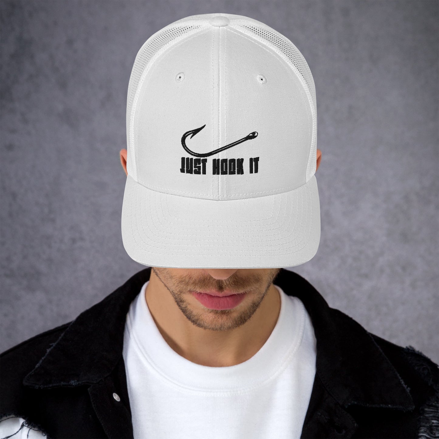 Hook It Snapback Hat - Black Thread