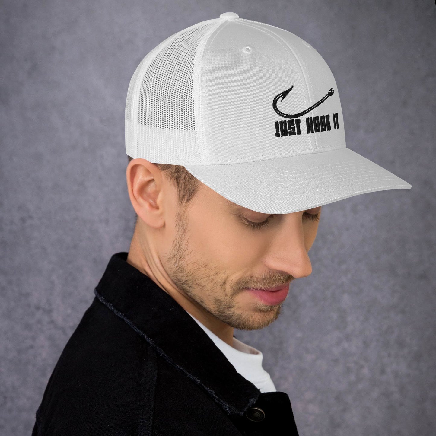 Hook It Snapback Hat - Black Thread