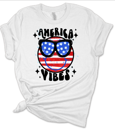 AMERICA VIBES T-SHIRT